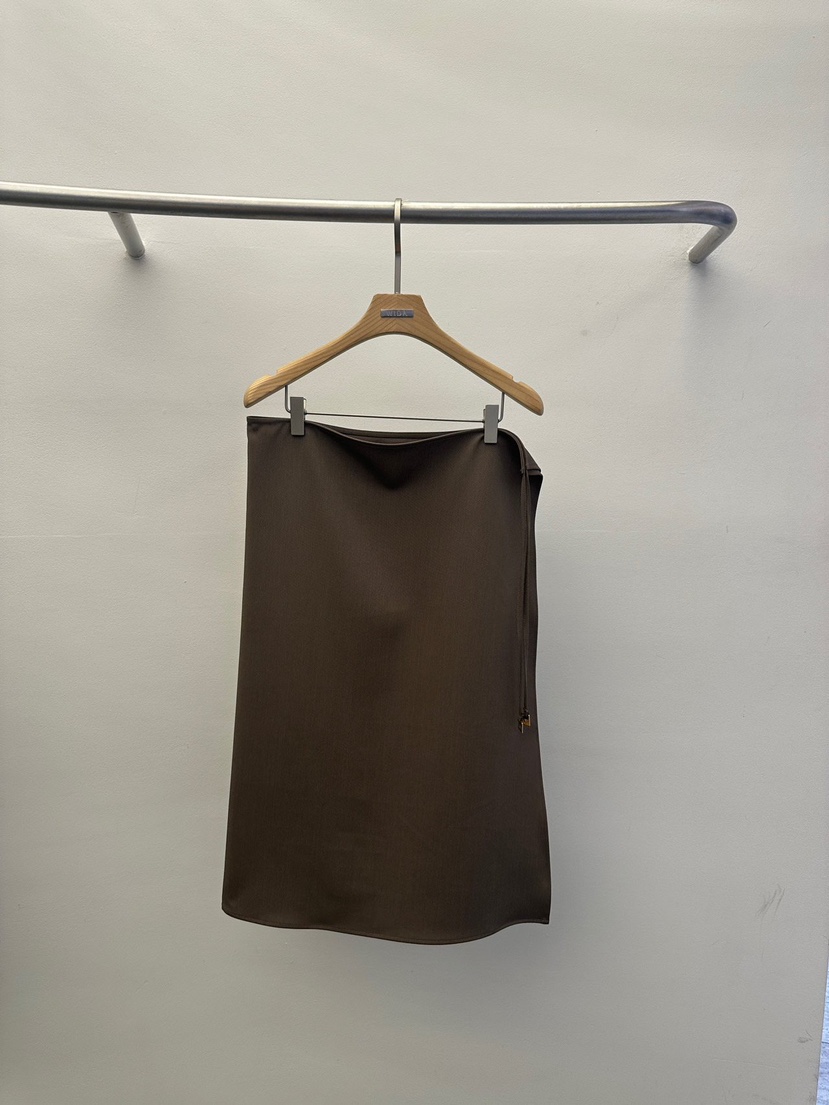 WIDA-P東大門㊣代購女士新款推薦25秋冬人氣熱賣半身裙中短裙WIDA/RENEJ半身裙/中短裙圖色4棕色