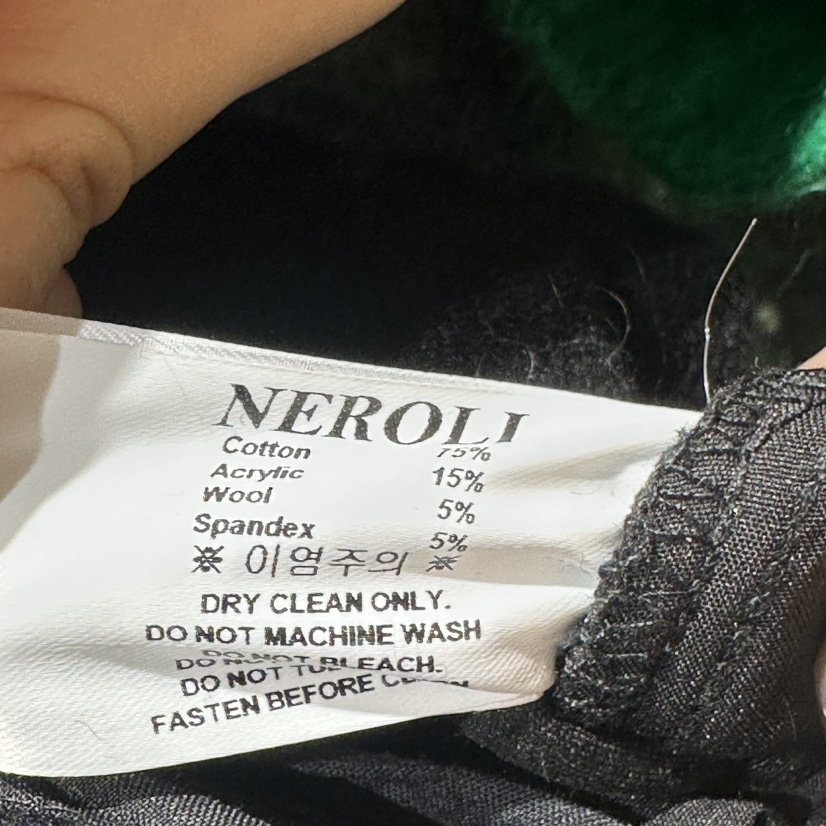 NEROLI 36東大門㊣實拍女士新品真品職業休閑推薦休閑褲羊毛NEROLI 36休閑褲