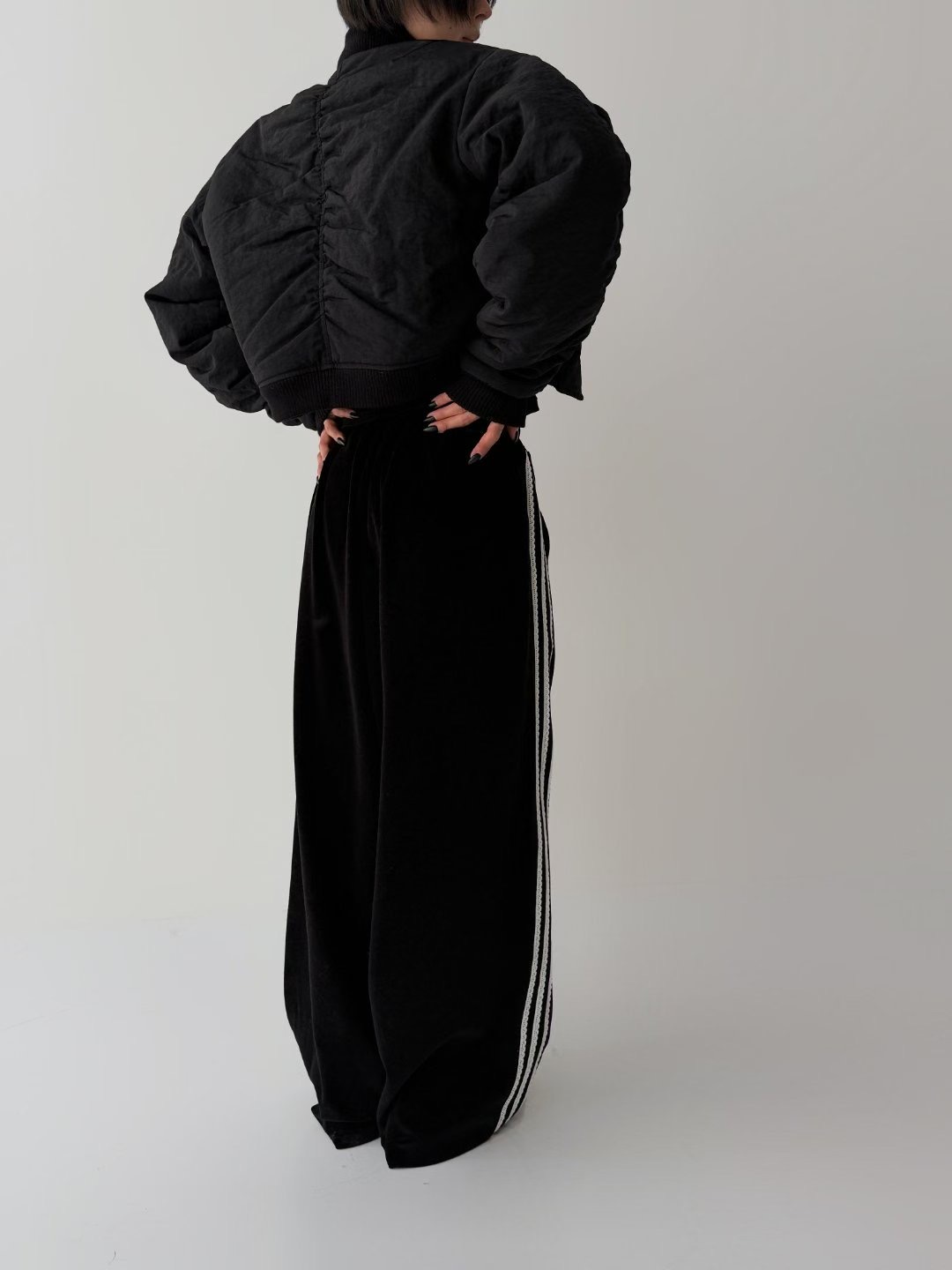 CRACKER東大門㊣實拍女士新款推薦時尚人氣25秋冬休閑褲蕾絲CRACKER_休閑褲