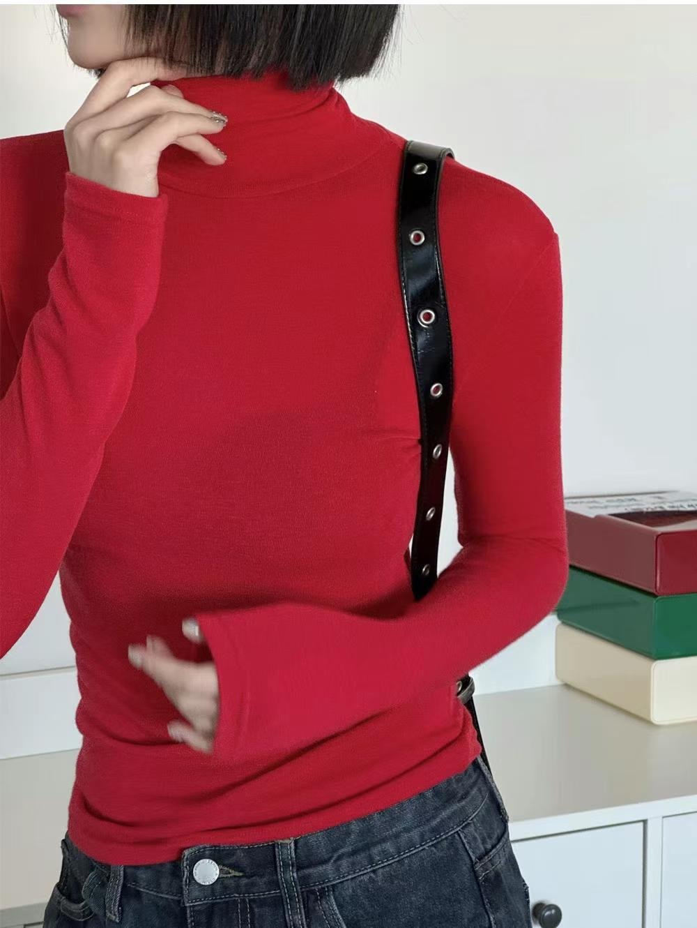 CRACKER東大門㊣實拍女裝新品推薦休閑熱賣職業人氣長袖T恤CRACKER_長袖T恤