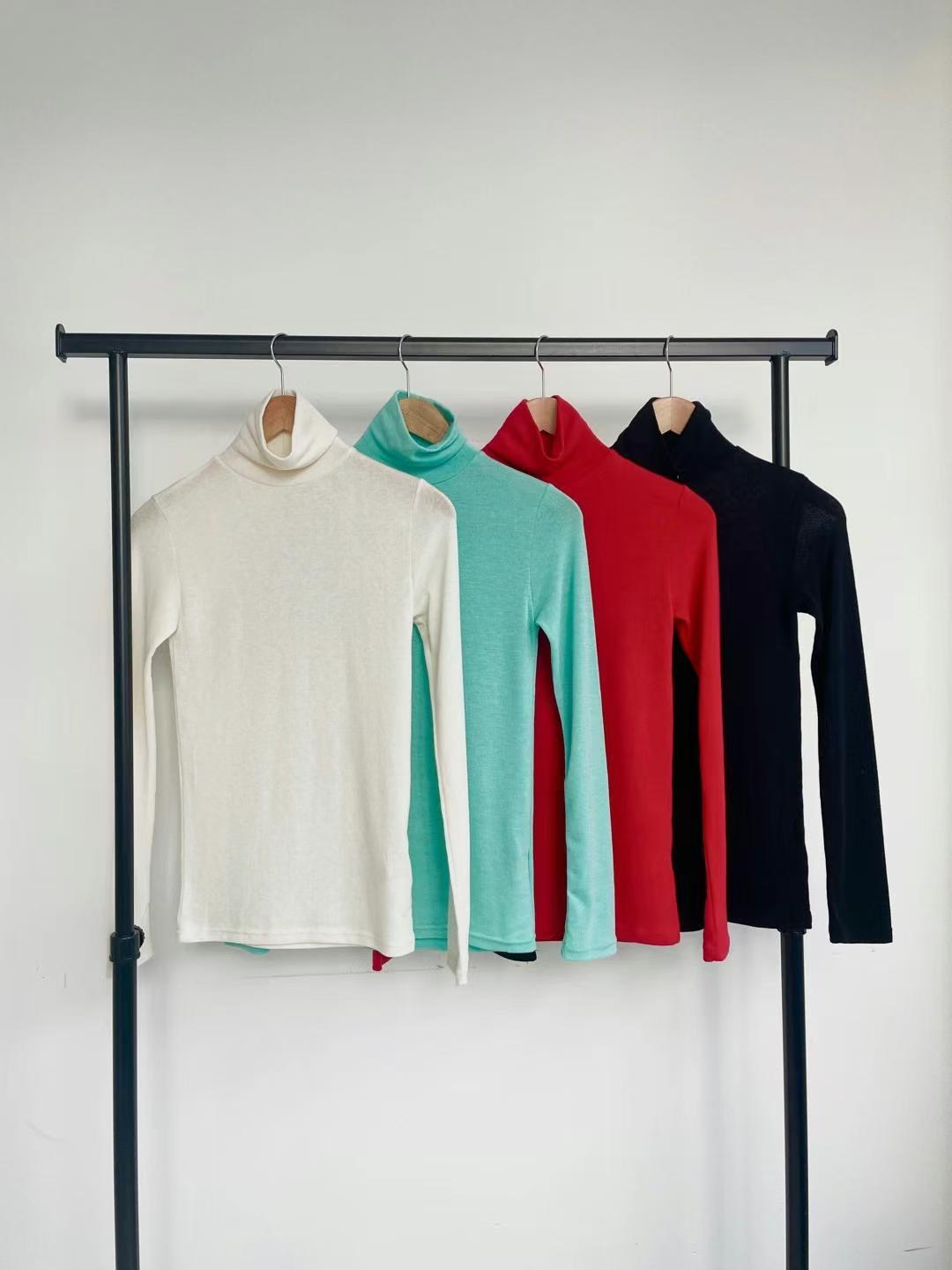 CRACKER東大門㊣實拍女裝新品推薦休閑熱賣職業人氣長袖T恤CRACKER_長袖T恤圖色4左四色