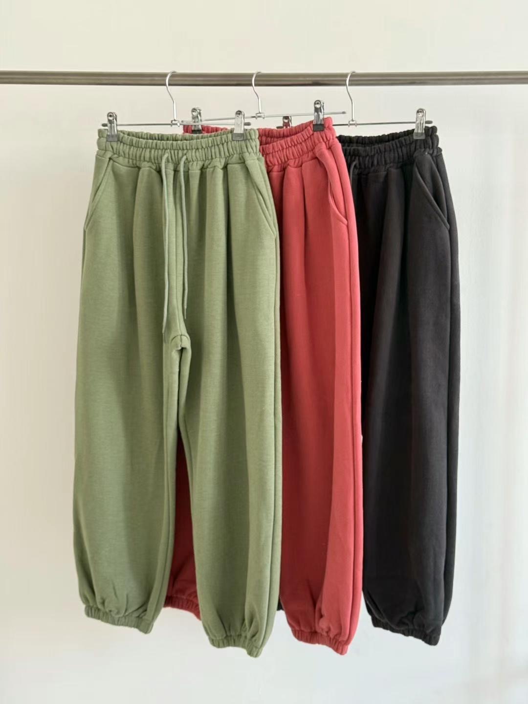 CRACKER韓國直郵㊣女裝新款推薦熱賣時尚休閑人氣25秋冬休閑褲CRACKER_休閑褲圖色2左二色