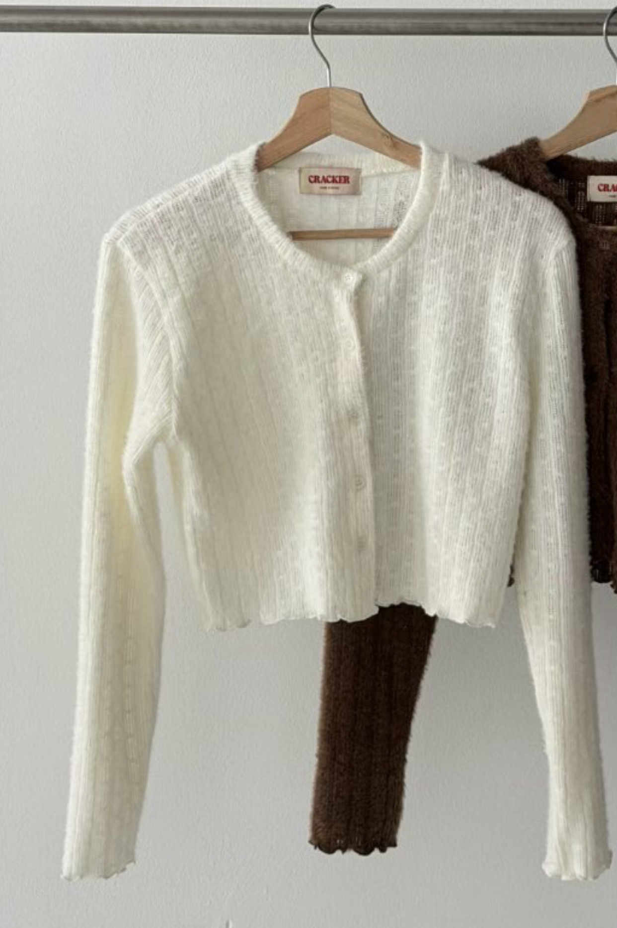 CRACKER韓國代購㊣女士新品時尚職業熱賣人氣推薦休閑針織衫CRACKER_針織衫圖色1