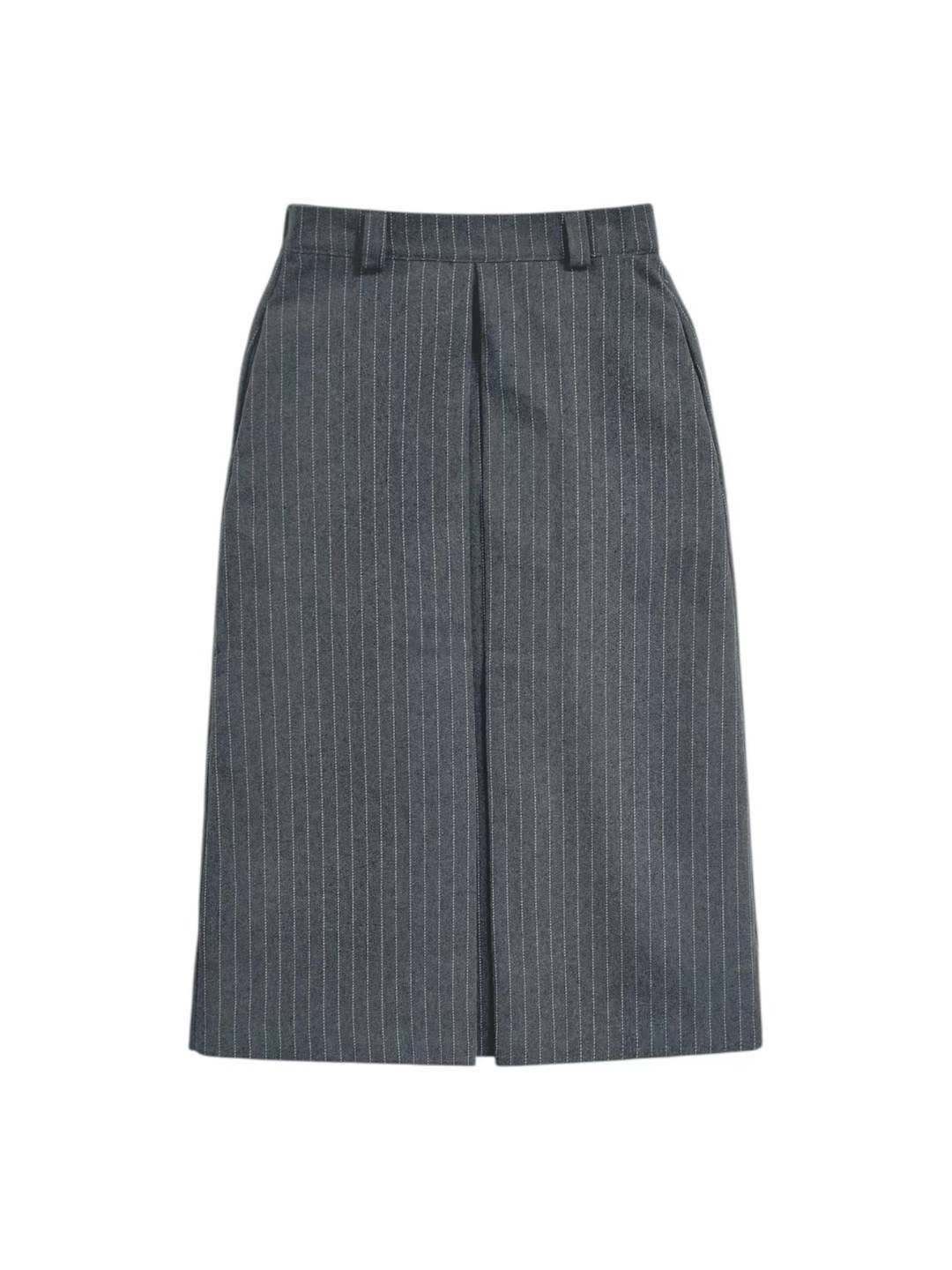 FAVOURED韓國代購㊣女裝新款熱賣25秋冬職業人氣時尚長裙羊毛FAVOURED長裙圖色1