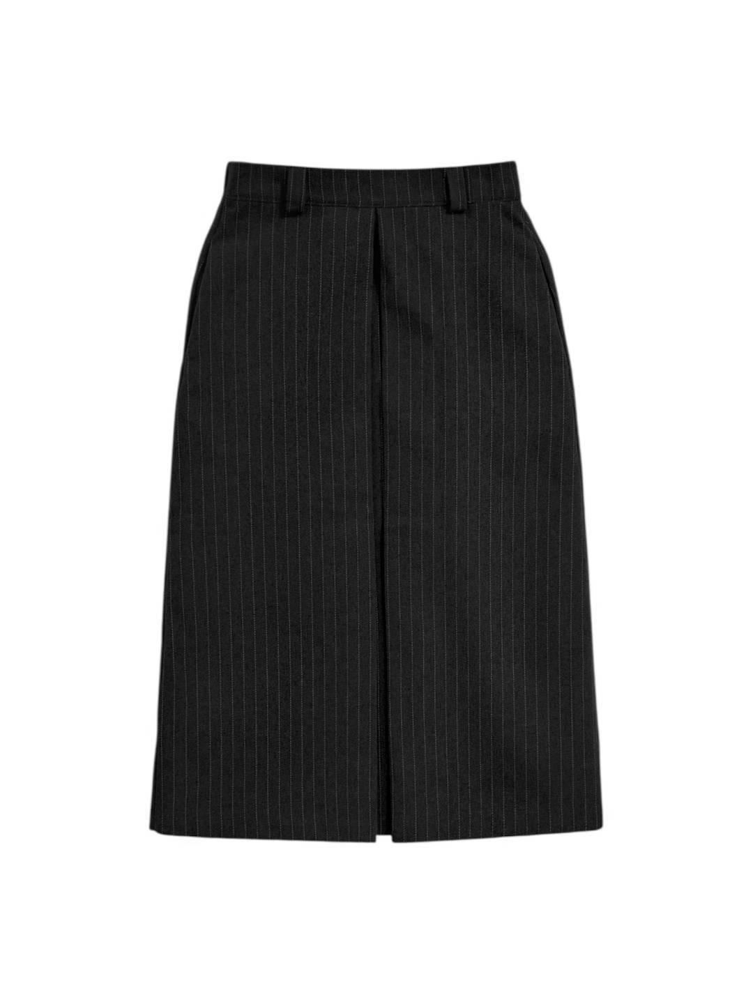 FAVOURED韓國代購㊣女裝新款熱賣25秋冬職業人氣時尚長裙羊毛FAVOURED長裙圖色2