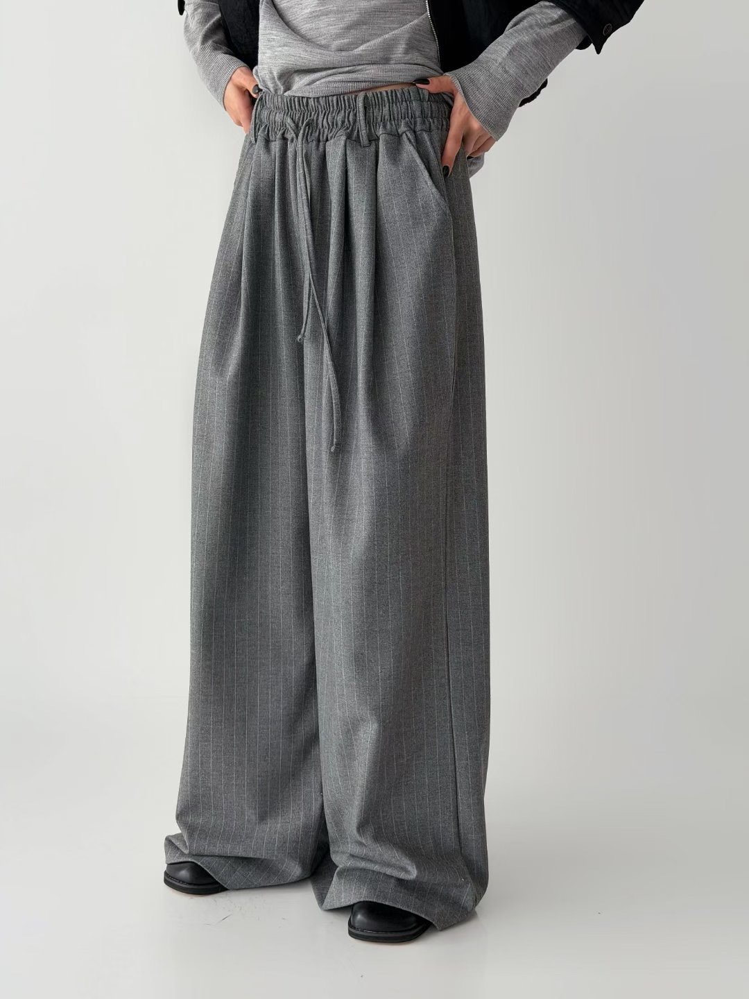 CRACKER東大門㊣實拍女裝新品休閑25秋冬職業熱賣人氣休閑褲CRACKER_休閑褲圖色1