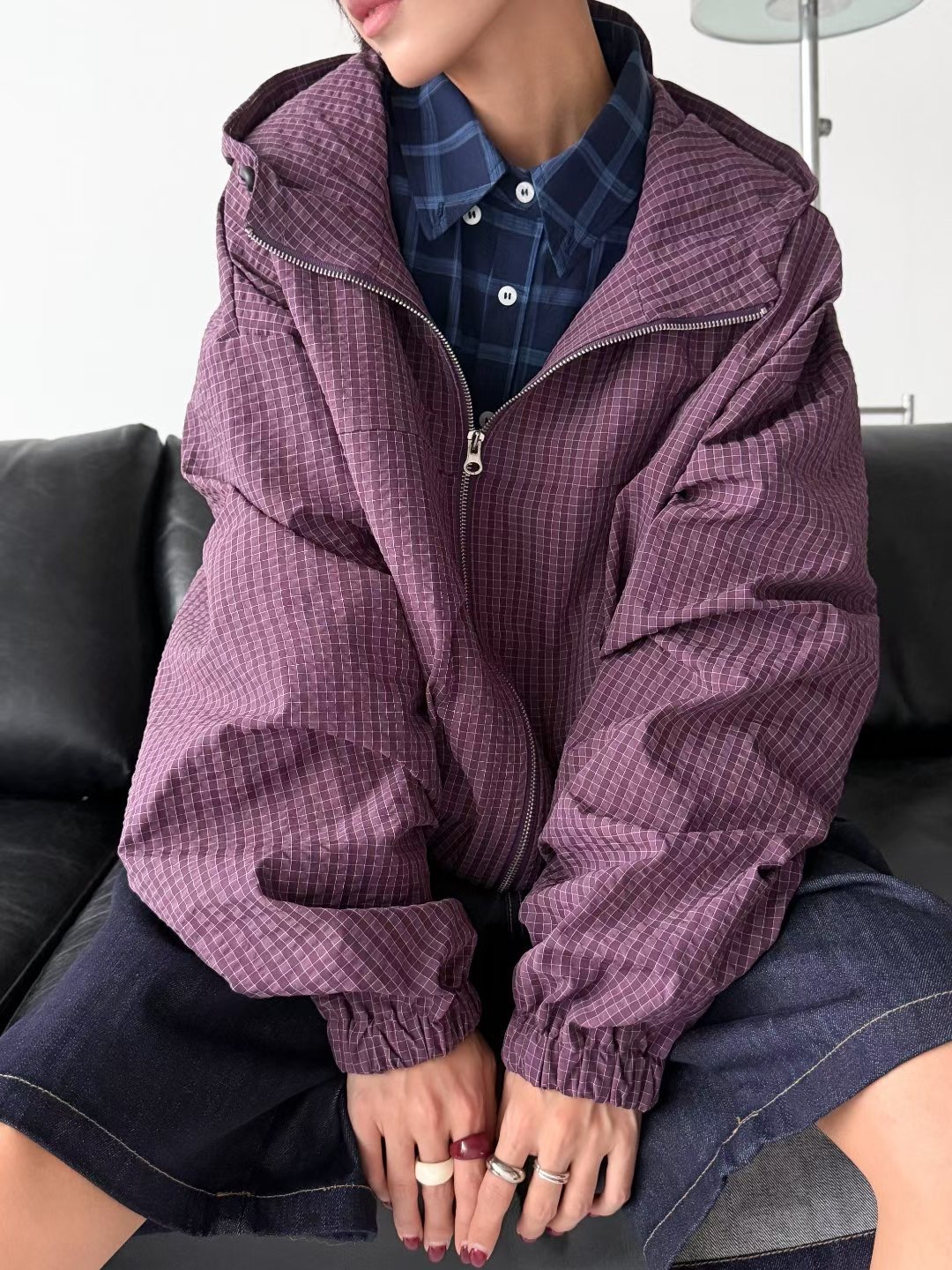 CRACKER東大門㊣實拍女士新品休閑熱賣25秋冬推薦時尚職業夾克CRACKER_夾克圖色3