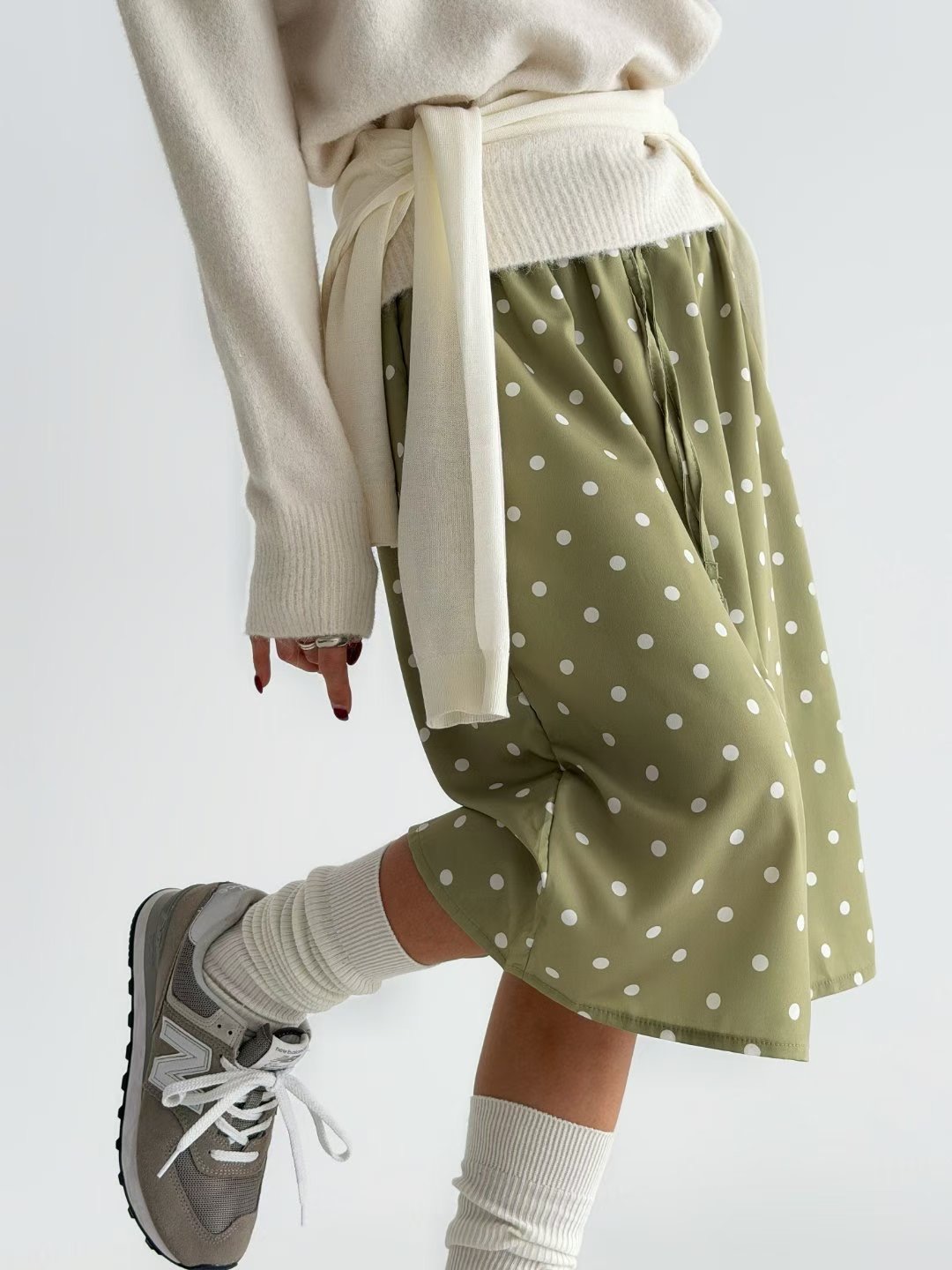 CRACKER韓國直郵㊣女裝新款休閑熱賣推薦25秋冬半身裙中短裙CRACKER_半身裙/中短裙圖色3