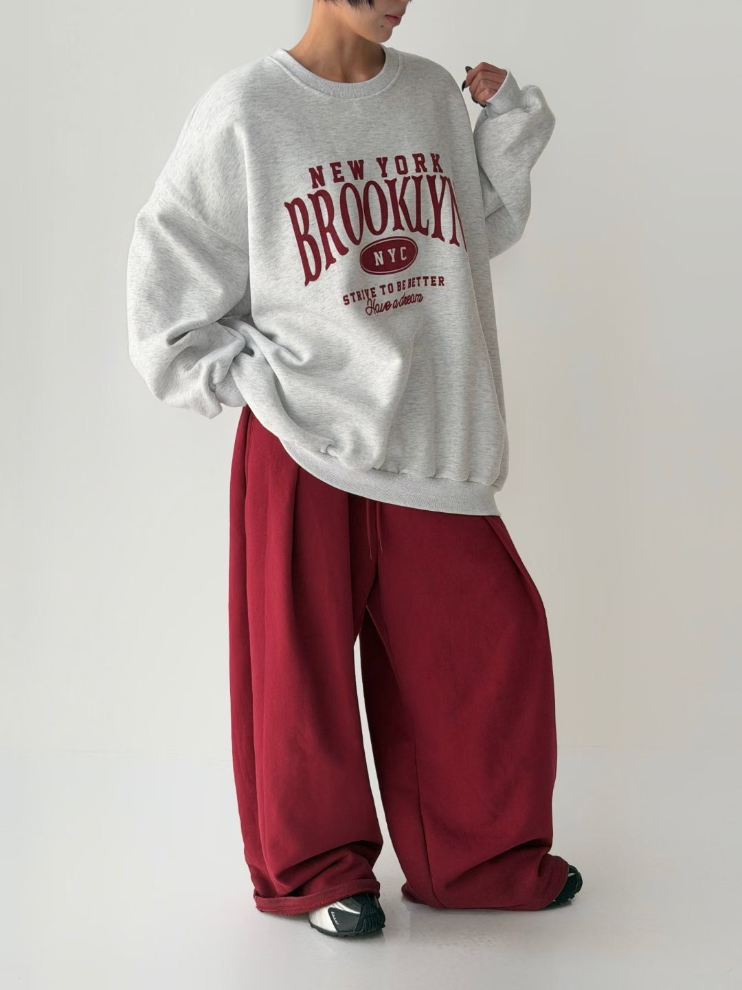 CRACKER東大門㊣實拍女裝新款休閑人氣推薦25秋冬熱賣時尚衛衣CRACKER_衛衣圖色1