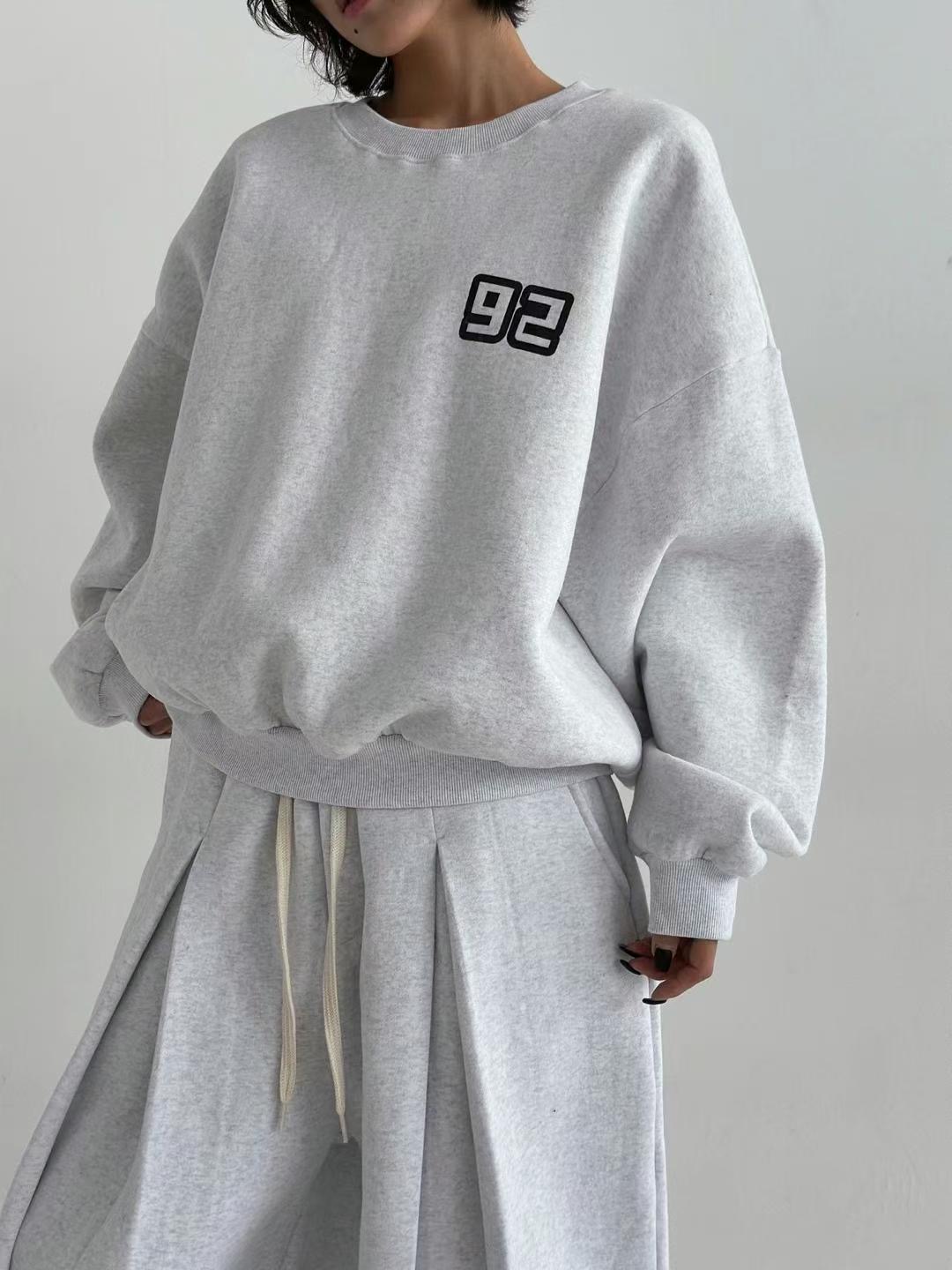 CRACKER東大門㊣代購女裝新品人氣休閑25秋冬熱賣職業推薦衛衣CRACKER_衛衣圖色2