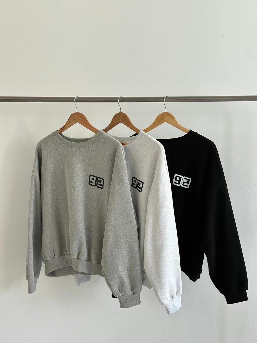 CRACKER東大門㊣代購女裝新品人氣休閑25秋冬熱賣職業推薦衛衣CRACKER_衛衣圖色3左三色