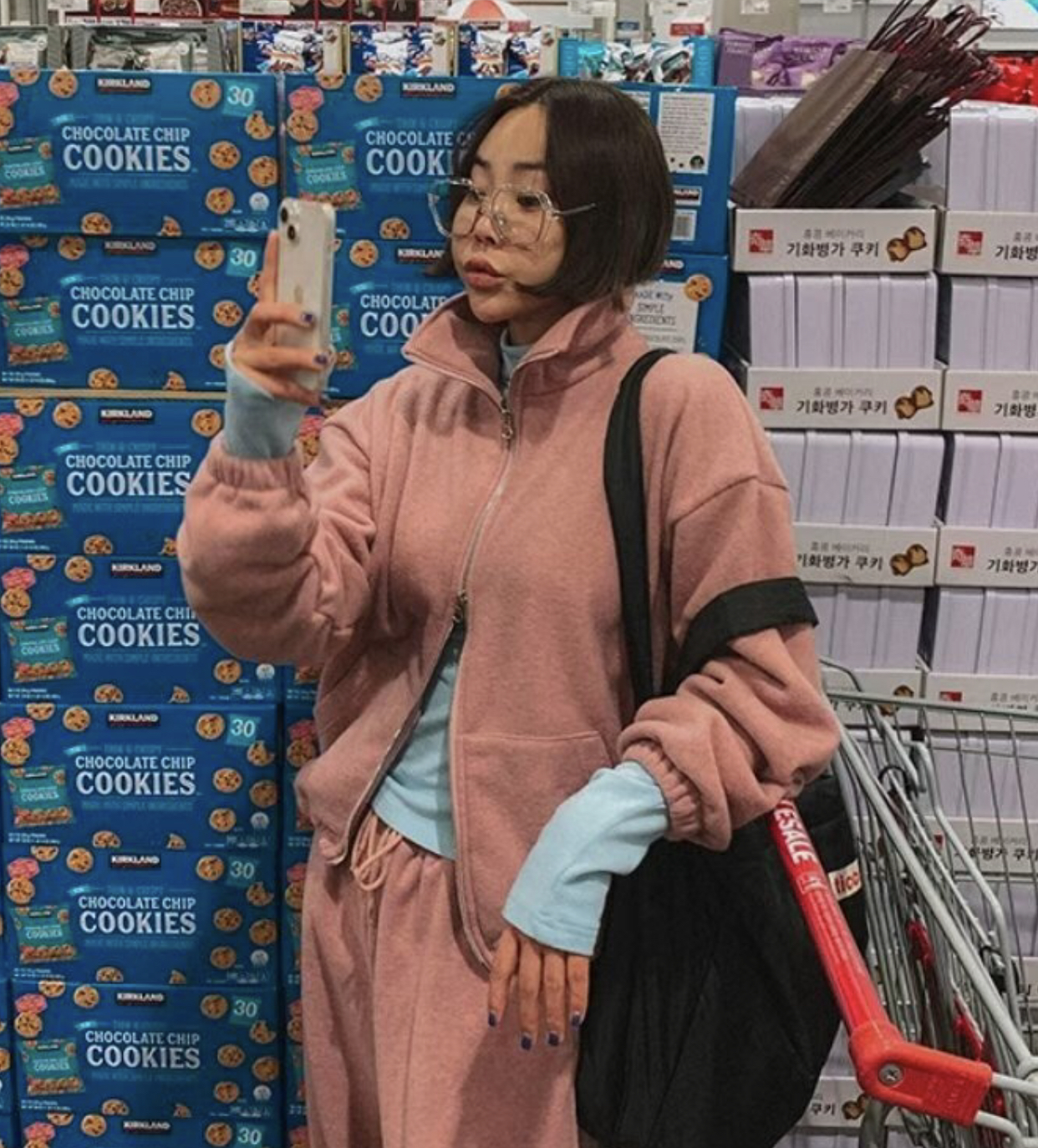 CRACKER東大門㊣直郵女士新款25秋冬時尚職業休閑夾克抓絨拉鏈CRACKER_夾克圖色2