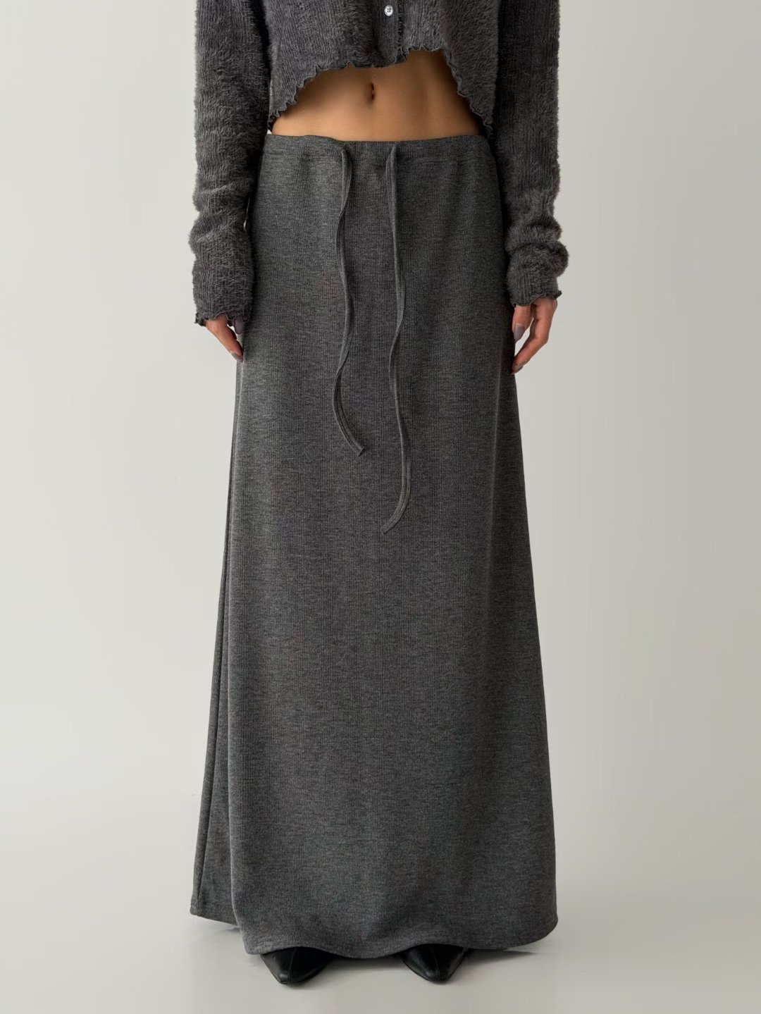 CRACKER東大門㊣直郵女士新款時尚25秋冬休閑人氣推薦職業長裙CRACKER_長裙圖色2