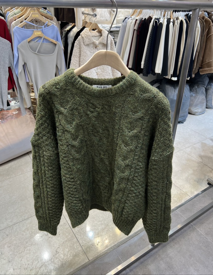 BLACK NOTE韓國直郵㊣女士新款25秋冬時尚休閑熱賣人氣毛衣BLACK NOTE毛衣圖色3