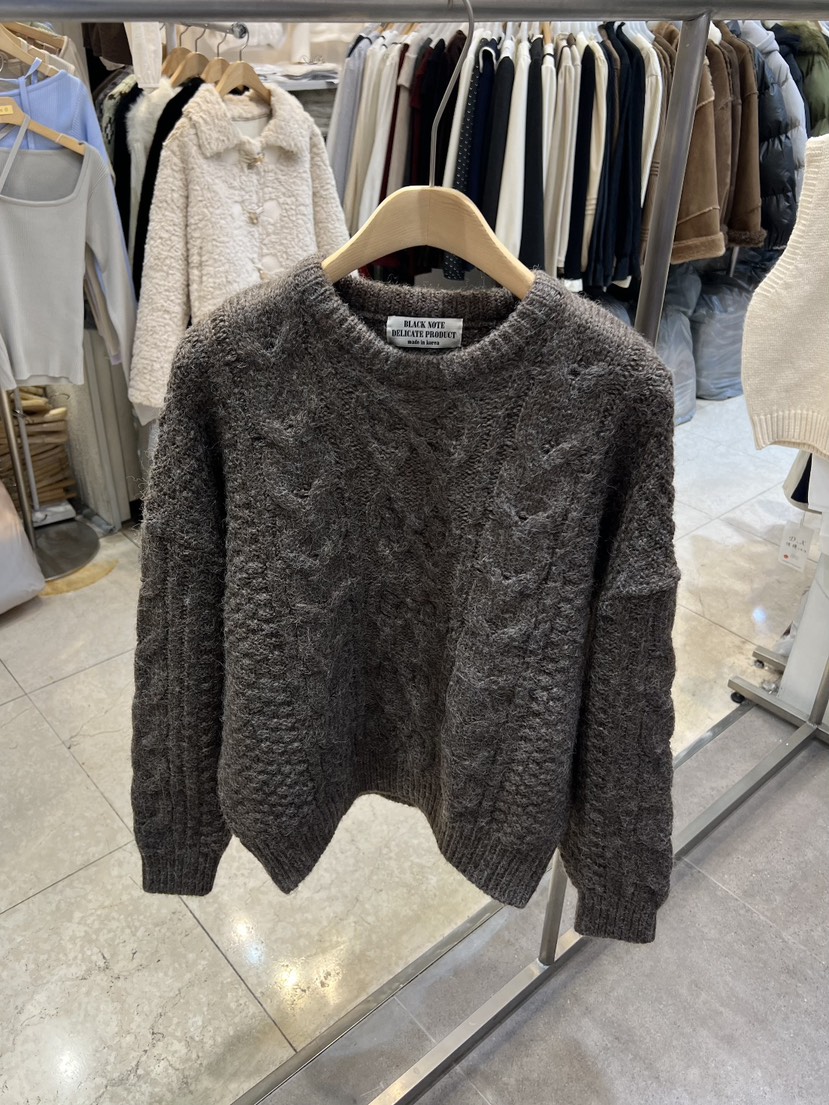 BLACK NOTE韓國直郵㊣女士新款25秋冬時尚休閑熱賣人氣毛衣BLACK NOTE毛衣圖色4