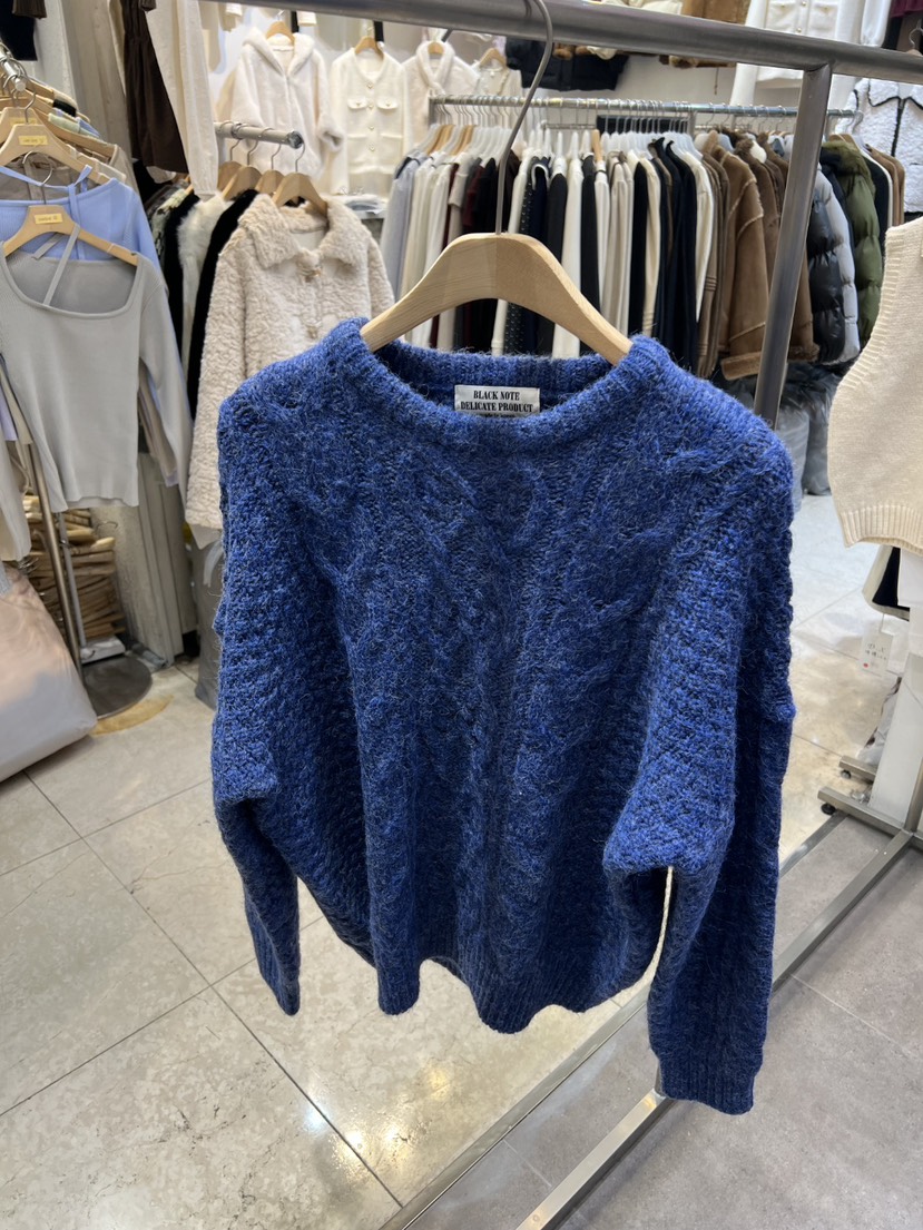 BLACK NOTE韓國直郵㊣女士新款25秋冬時尚休閑熱賣人氣毛衣BLACK NOTE毛衣圖色5
