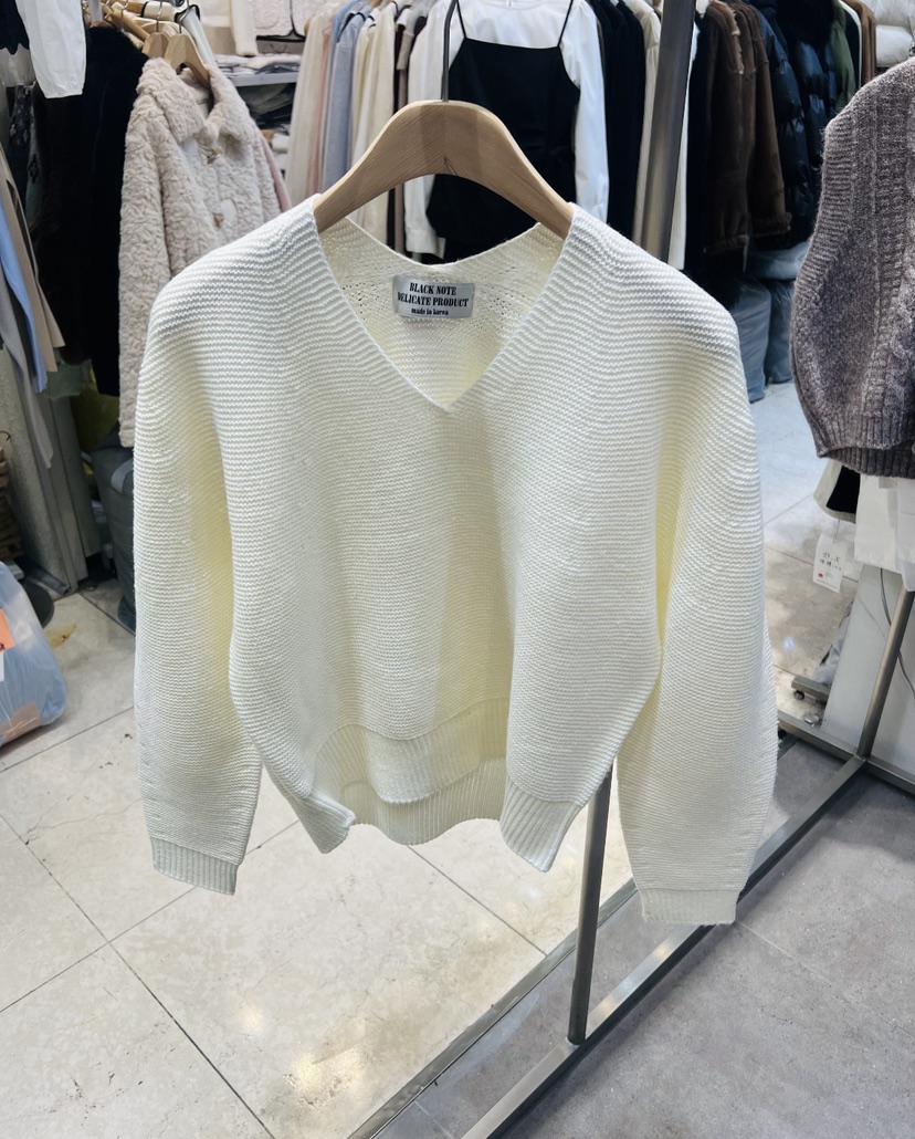BLACK NOTE韓國代購㊣女士新款推薦25秋冬時尚職業休閑針織衫BLACK NOTE針織衫圖色5