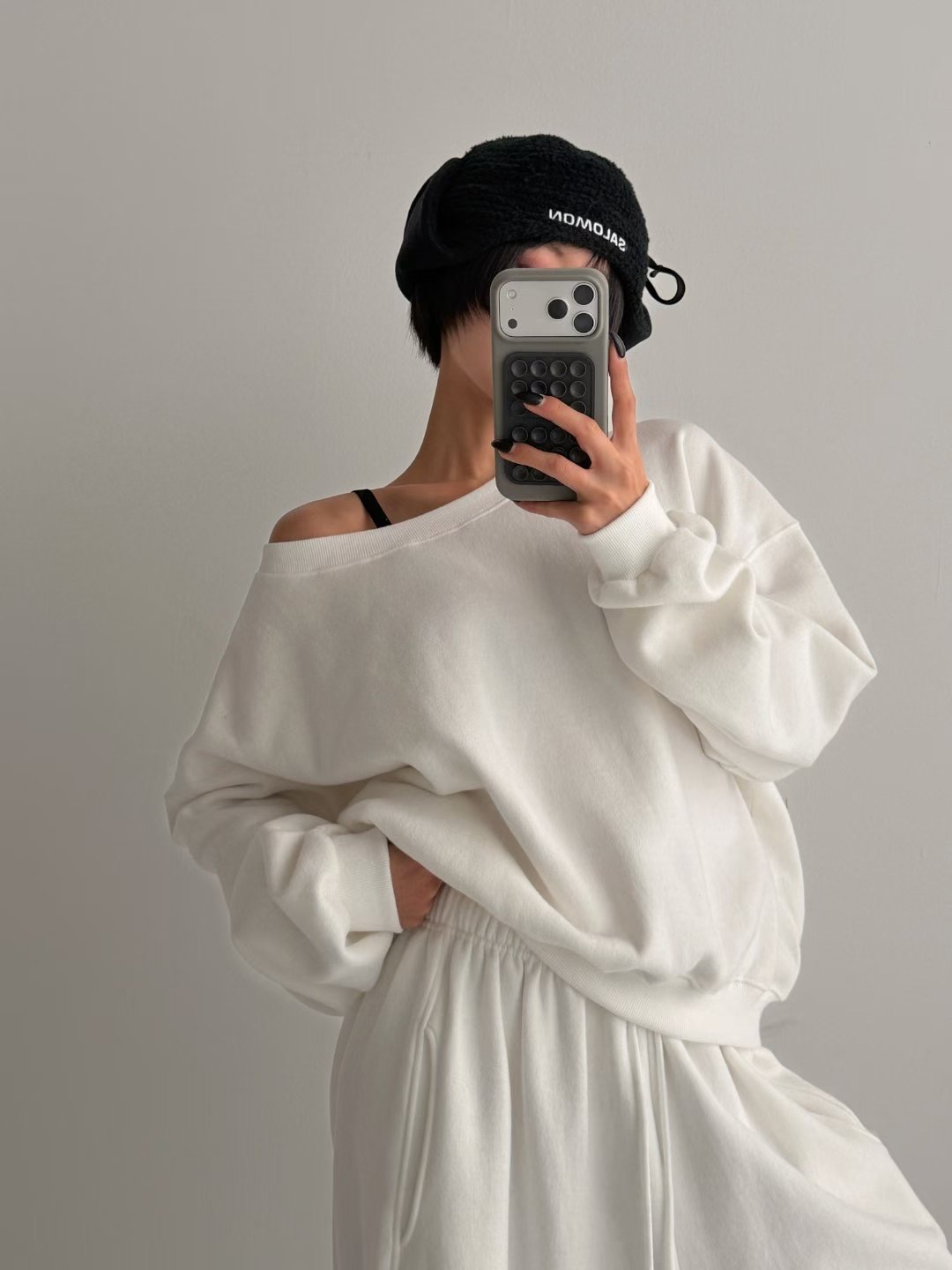 CRACKER東大門㊣代購女裝新品職業時尚25秋冬熱賣推薦休閑衛衣CRACKER_衛衣圖色1