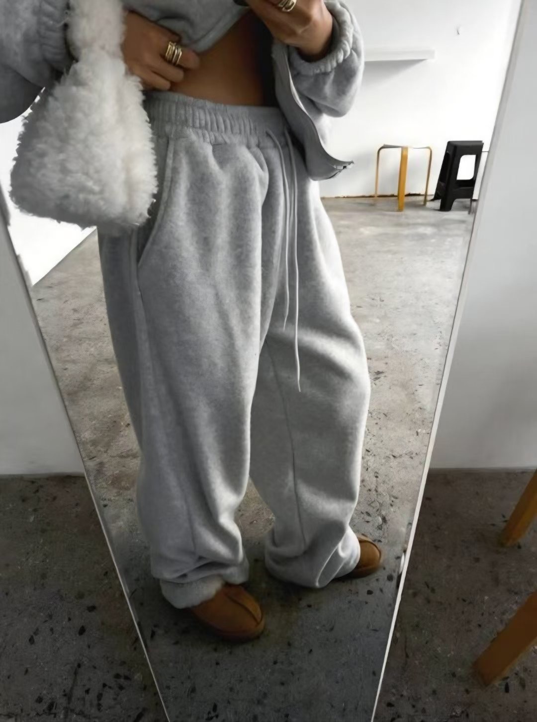 CRACKER東大門㊣直郵女裝新款人氣時尚職業休閑熱賣休閑褲羊毛CRACKER_休閑褲