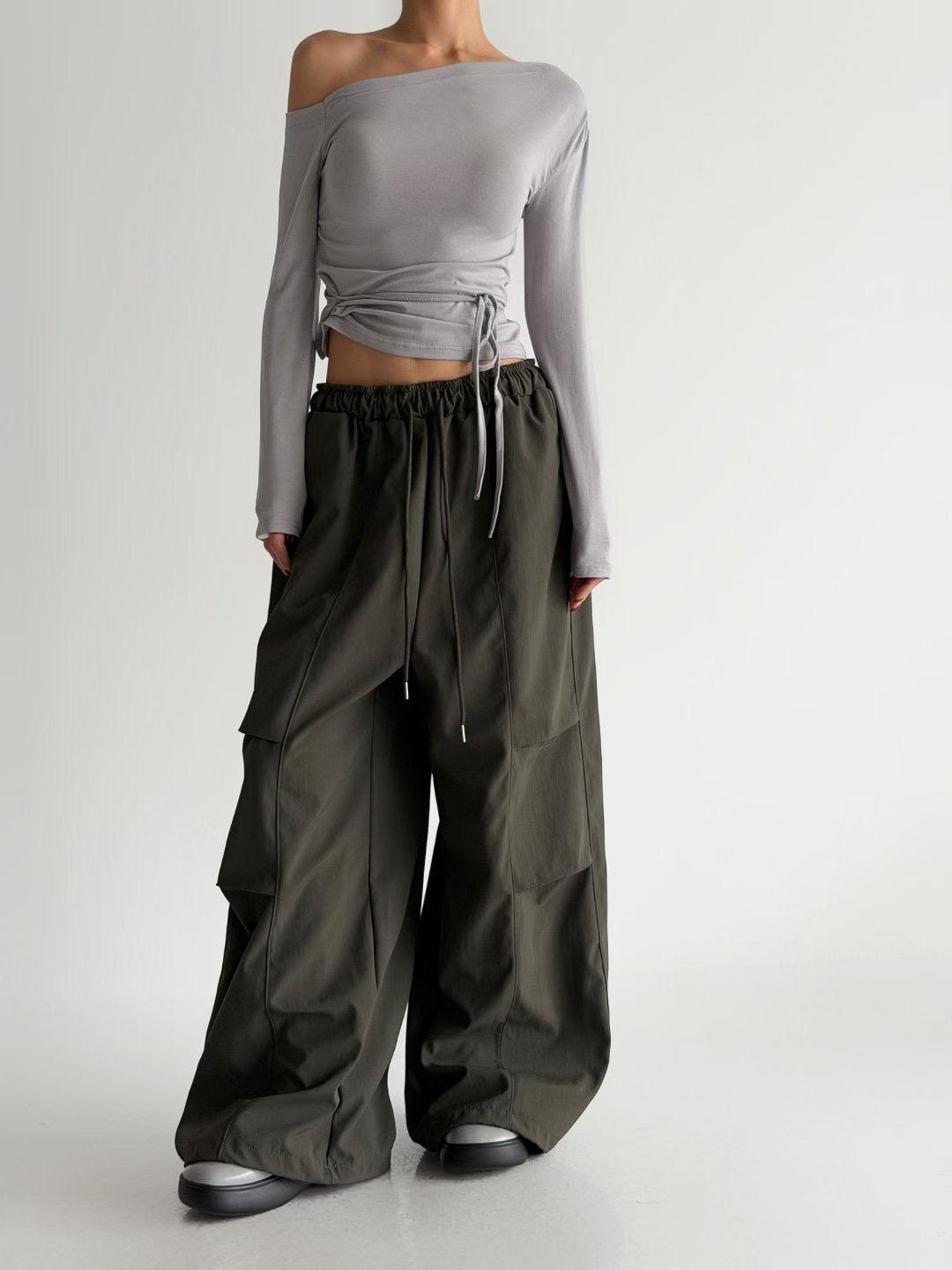 CRACKER東大門㊣代購女裝新品休閑25秋冬推薦人氣職業休閑褲CRACKER_休閑褲