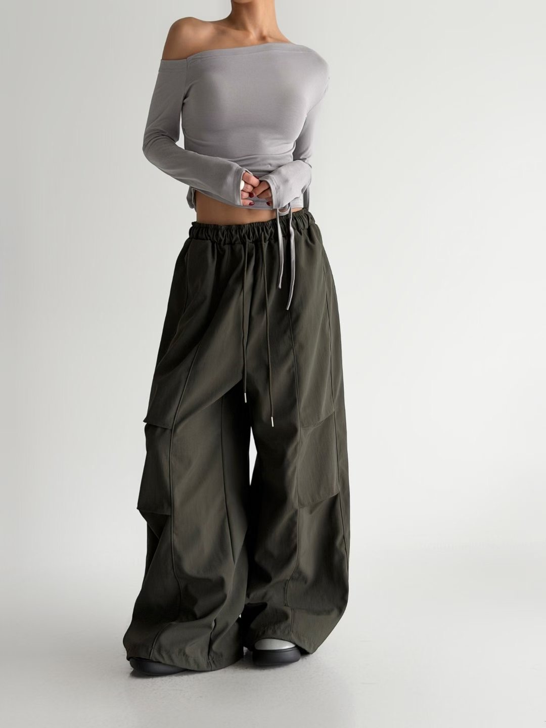 CRACKER東大門㊣代購女裝新品休閑25秋冬推薦人氣職業休閑褲CRACKER_休閑褲