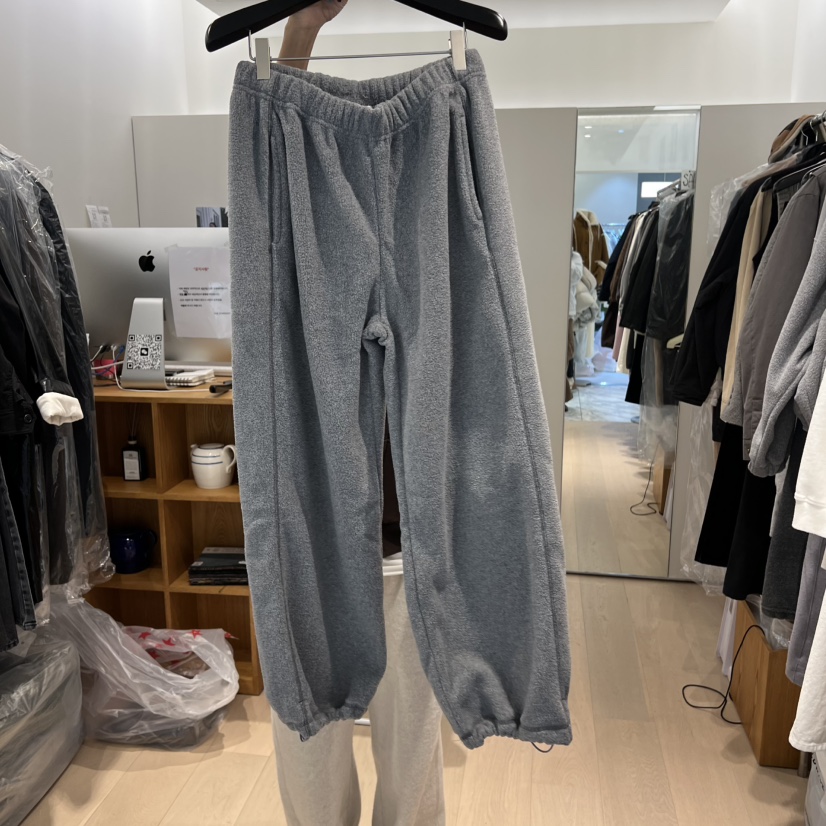 THE STARDUST東大門㊣代購女裝新款休閑人氣推薦休閑褲抓絨THE STARDUST休閑褲圖色1