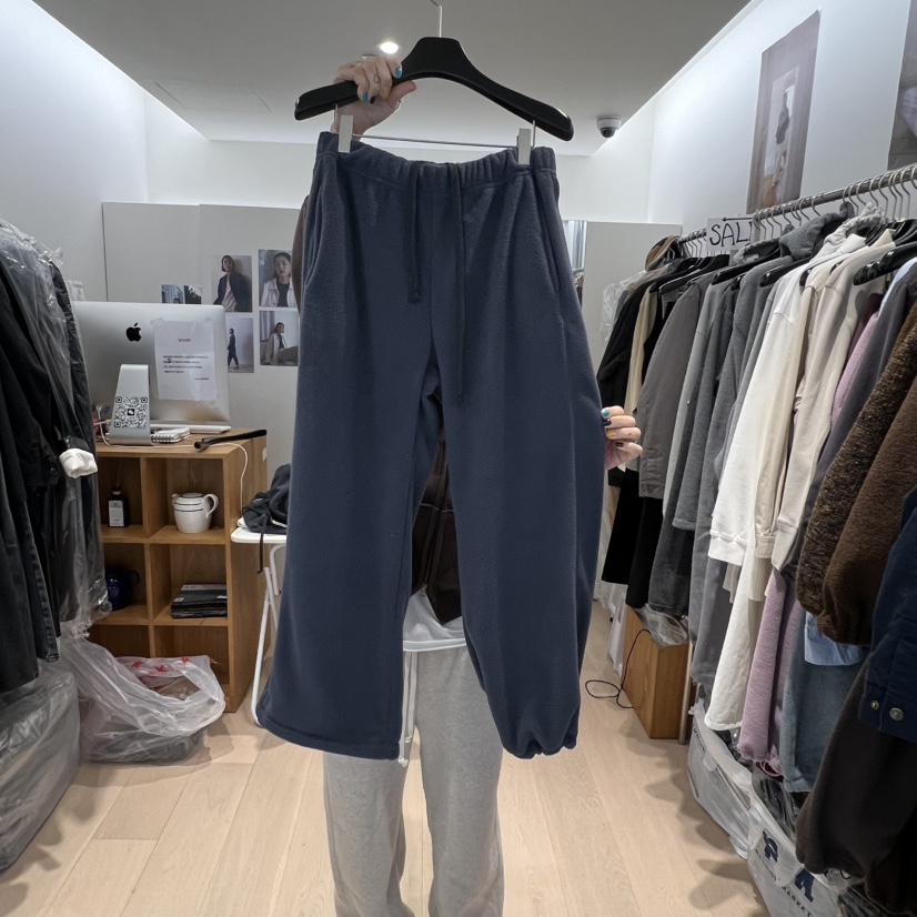 THE STARDUST東大門㊣代購女裝新款休閑人氣推薦休閑褲抓絨THE STARDUST休閑褲圖色2