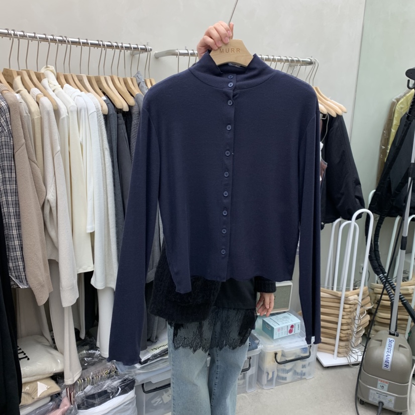 MURR東大門㊣代購女士新款熱賣時尚休閑職業推薦長袖T恤開衫MURR長袖T恤圖色4