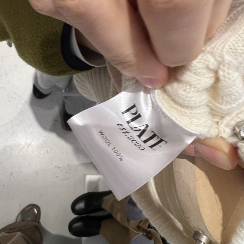 PLATE東大門㊣代購女士新款時尚熱賣職業人氣25秋冬推薦針織衫PLATE針織衫