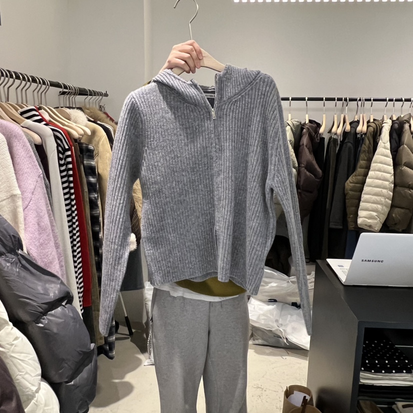 PLATE東大門㊣代購女士新款時尚熱賣職業人氣25秋冬推薦針織衫PLATE針織衫圖色1