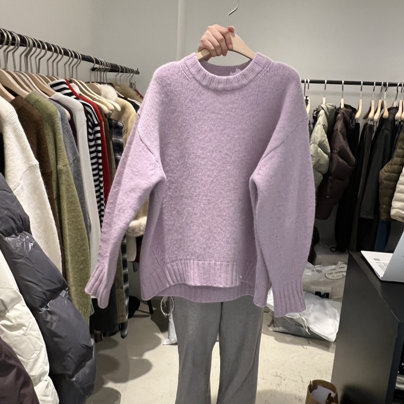 PLATE東大門㊣直郵女士新款時尚人氣熱賣職業25秋冬推薦毛衣PLATE毛衣圖色2