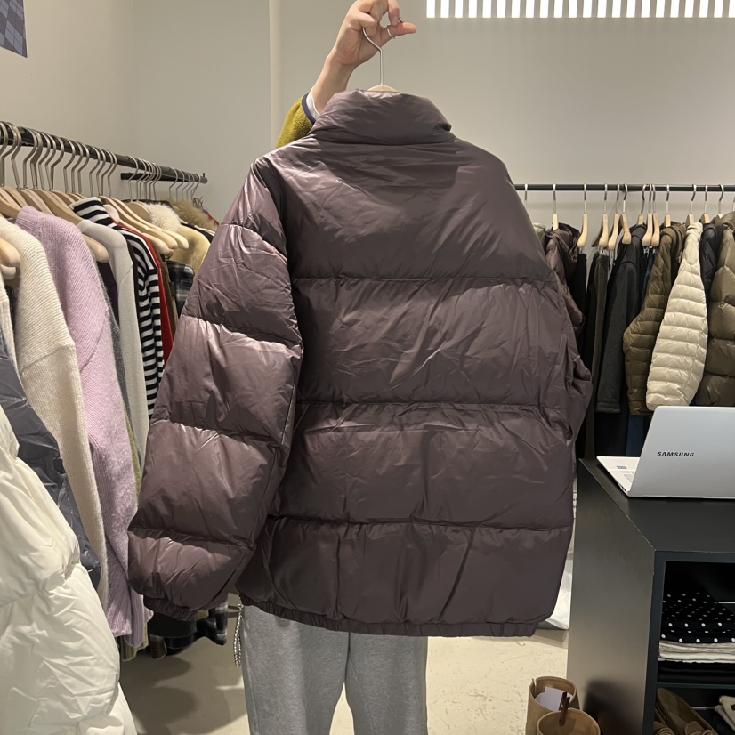 PLATE韓國直郵㊣女裝新款休閑熱賣25秋冬職業人氣短款羽絨服PLATE短款羽絨服