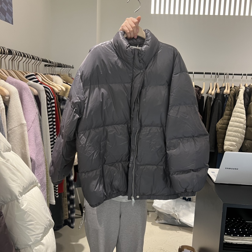 PLATE韓國直郵㊣女裝新款休閑熱賣25秋冬職業人氣短款羽絨服PLATE短款羽絨服圖色4