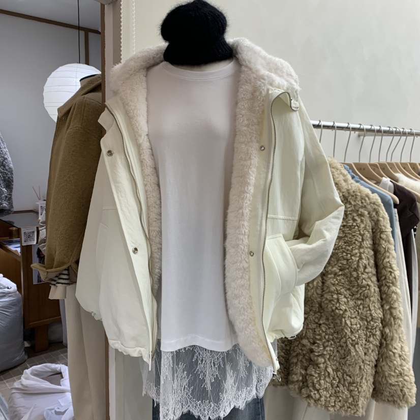 MURR東大門㊣實拍女士新款25秋冬熱賣職業推薦時尚人氣夾克MURR夾克圖色1