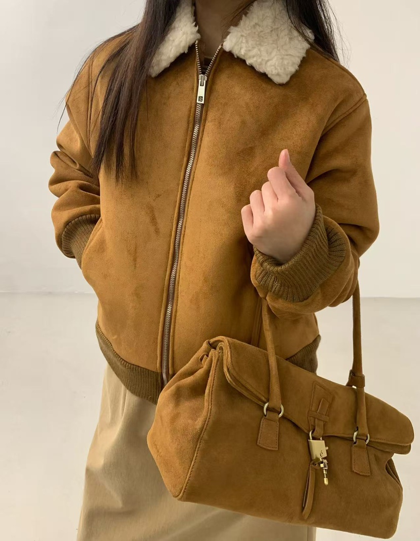 J CRANE-A東大門㊣實拍女士新款25秋冬人氣推薦真品職業夾克J CRANE夾克