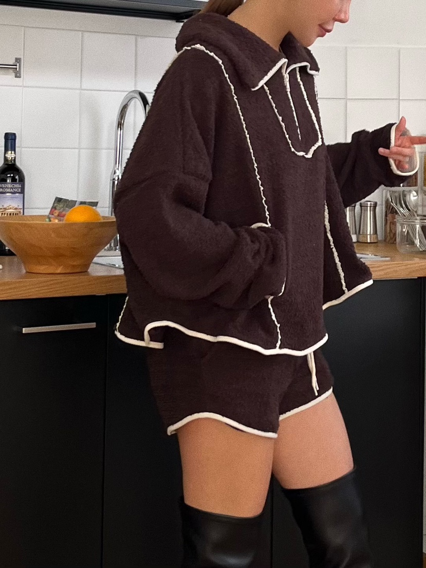 LOVE PULL韓國直郵㊣女裝新款時尚真品熱賣25秋冬休閑短褲LOVE PULL短褲