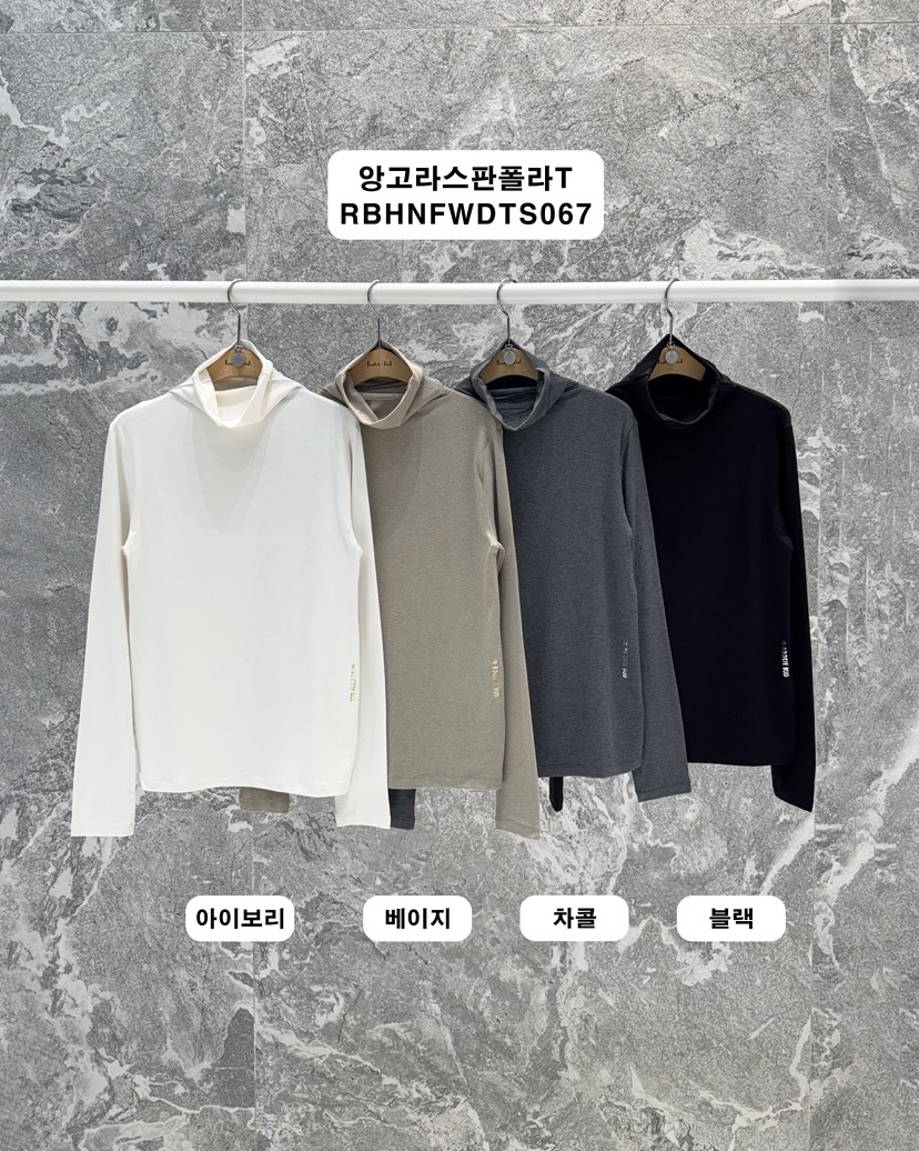 ROOKIE BUD東大門㊣直郵女裝新款熱賣職業25秋冬長袖T恤安哥拉ROOKIE BUD-L長袖T恤