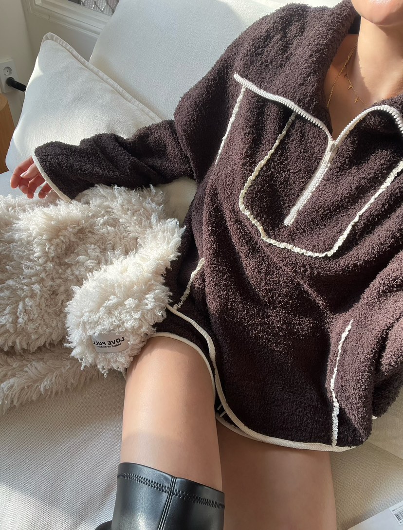 LOVE PULL東大門㊣實拍女士新款熱賣真品人氣時尚衛衣連帽衫LOVE PULL衛衣