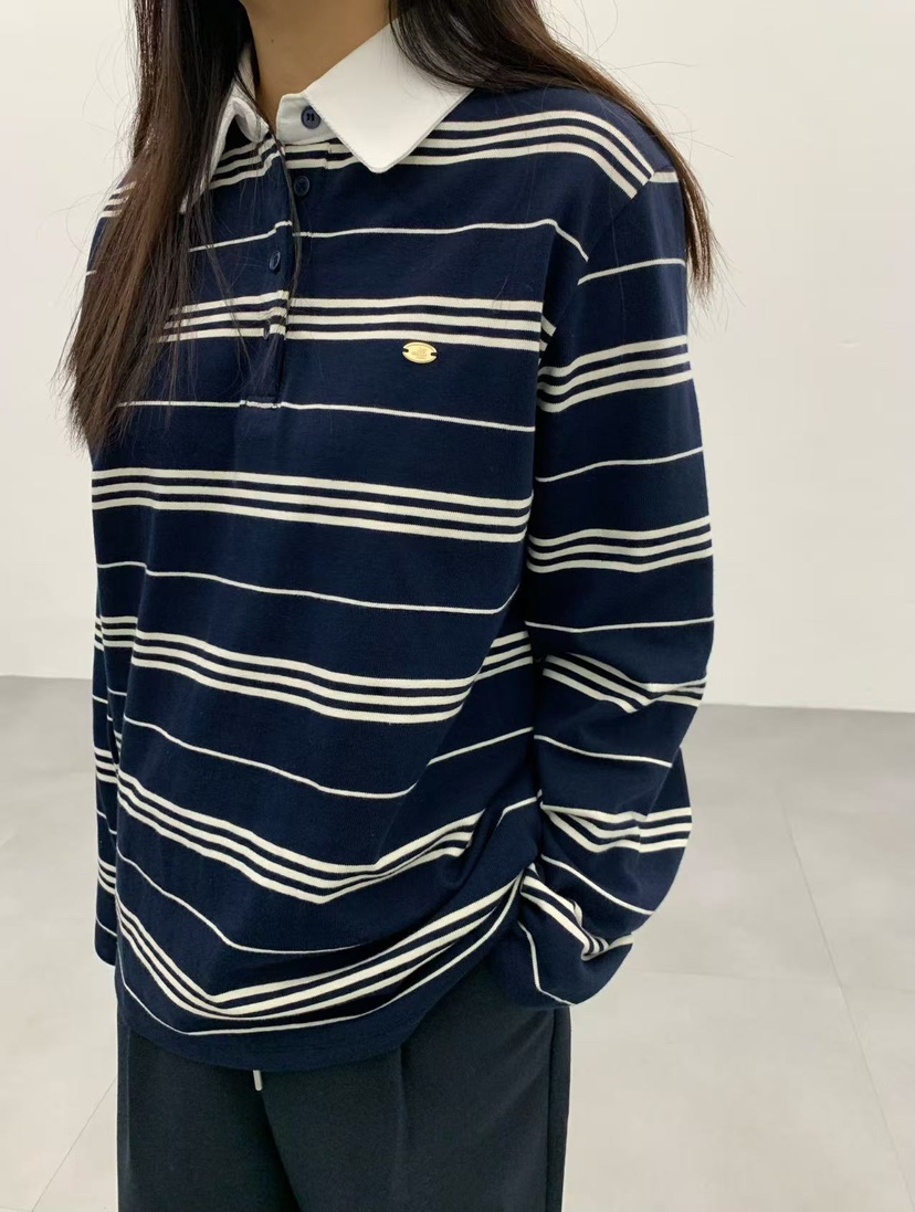 J CRANE-A東大門㊣實拍女士新品25秋冬休閑職業熱賣長袖T恤J CRANE長袖T恤