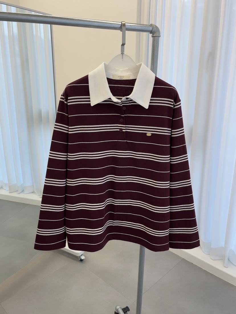 J CRANE-A東大門㊣實拍女士新品25秋冬休閑職業熱賣長袖T恤J CRANE長袖T恤圖色1