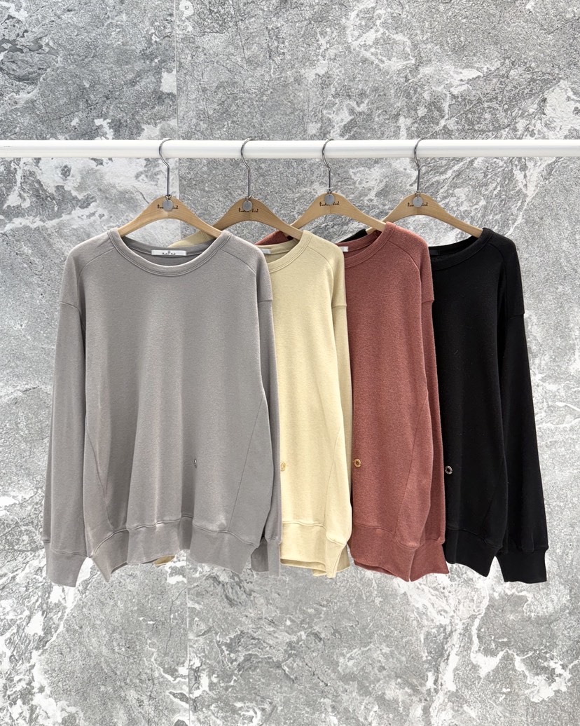 ROOKIE BUD韓國直郵㊣女士新款推薦職業25秋冬長袖T恤羊毛ROOKIE BUD-L長袖T恤