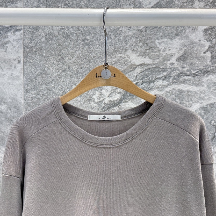 ROOKIE BUD韓國直郵㊣女士新款推薦職業25秋冬長袖T恤羊毛ROOKIE BUD-L長袖T恤