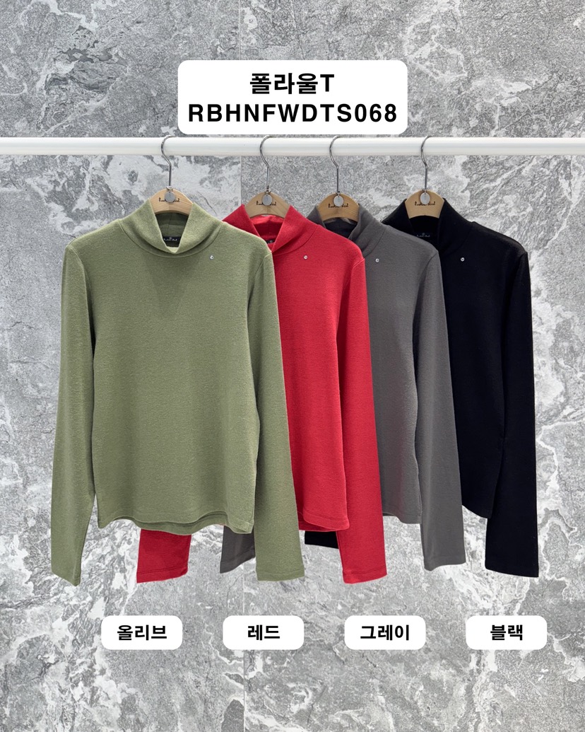 ROOKIE BUD韓國直郵㊣女士新款熱賣時尚真品25秋冬長袖T恤ROOKIE BUD-L長袖T恤