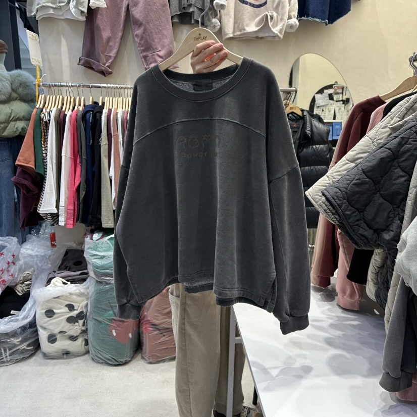 REPLAY東大門㊣代購女士新款時尚真品推薦25秋冬熱賣人氣衛衣REPLAY衛衣圖色3