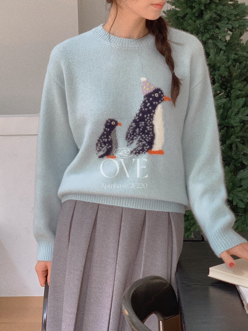 OVE東大門㊣實拍女士新款職業推薦熱賣休閑真品時尚針織衫鵝OVE針織衫