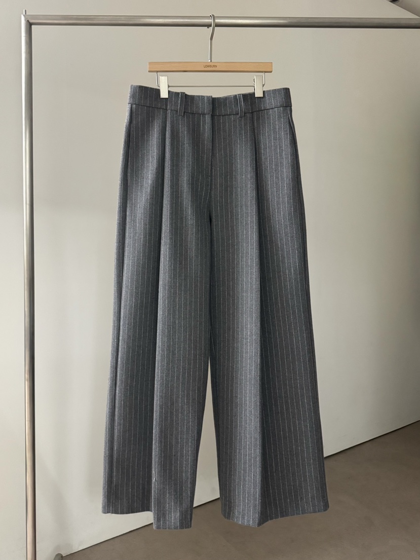 LOWBURN韓國直郵㊣女裝新款熱賣真品職業25秋冬時尚人氣休閑褲LOWBURN休閑褲圖色2