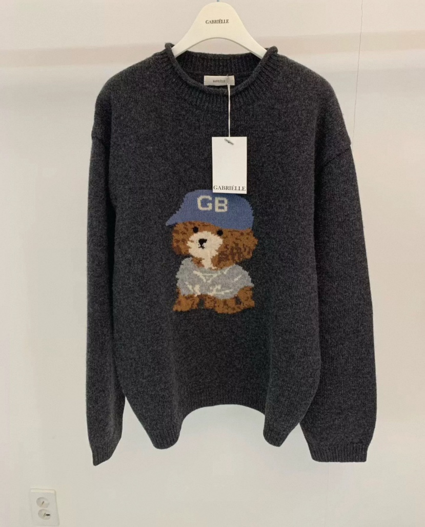 GABRIELLE東大門㊣代購女裝新款真品時尚推薦休閑熱賣人氣毛衣GABRIELLE毛衣圖色1