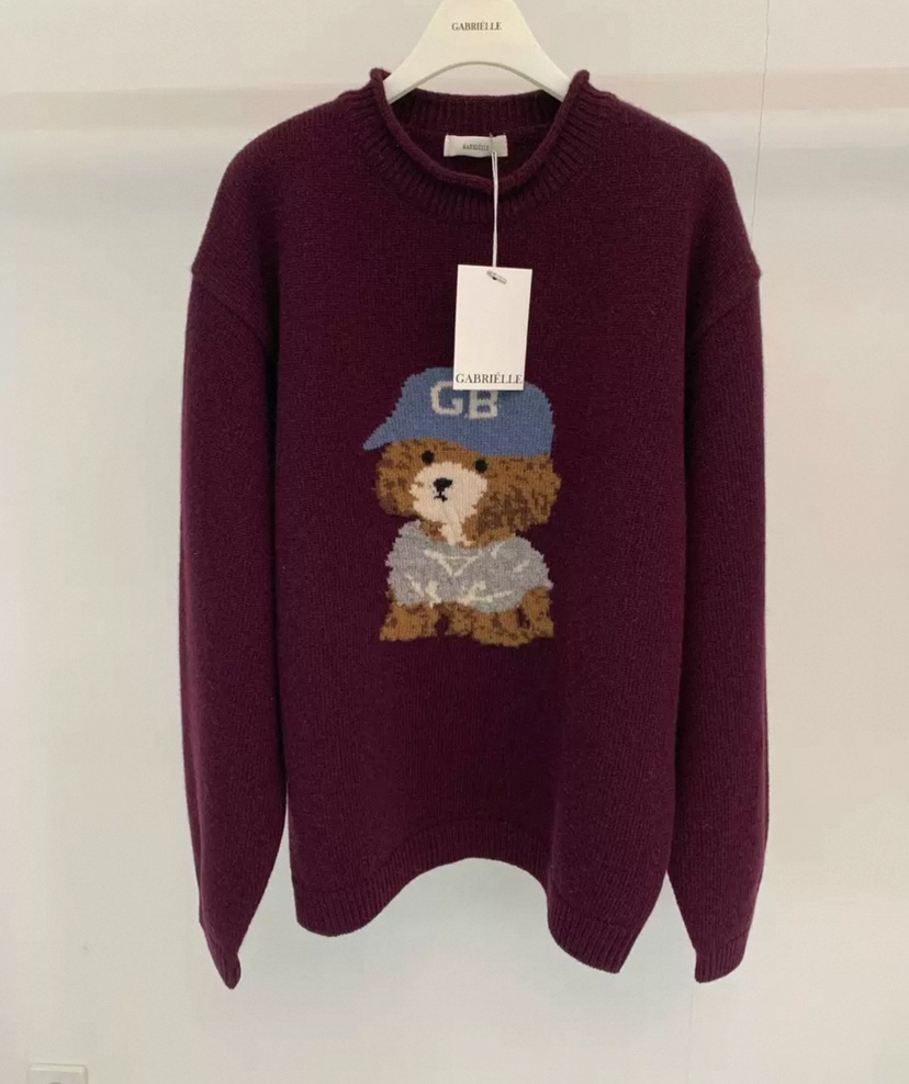 GABRIELLE東大門㊣代購女裝新款真品時尚推薦休閑熱賣人氣毛衣GABRIELLE毛衣圖色2