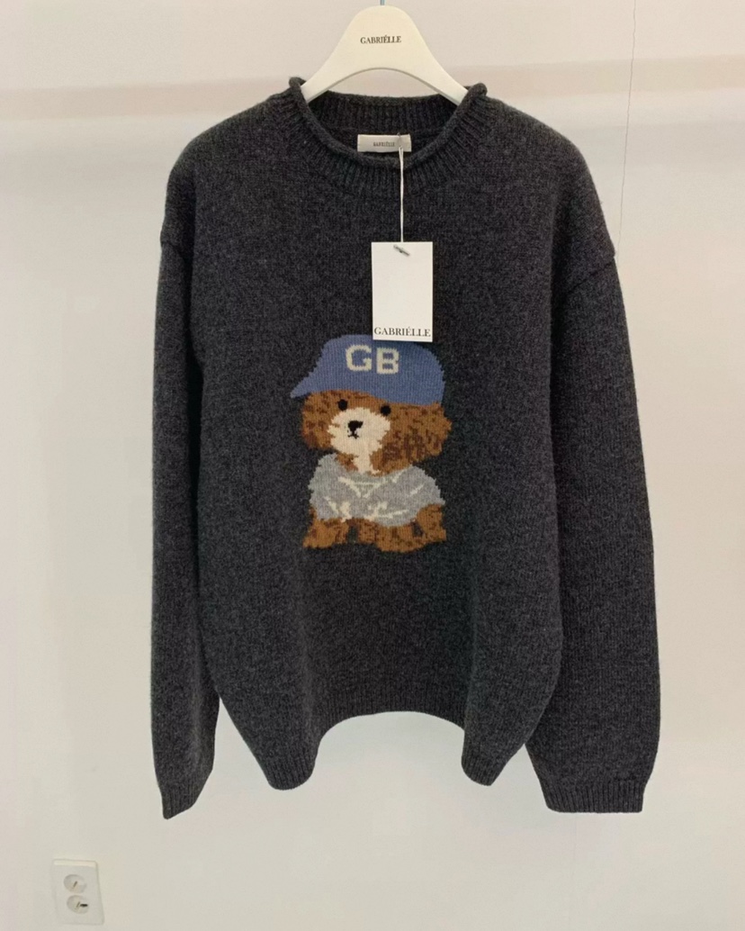 GABRIELLE東大門㊣代購女裝新款真品時尚推薦休閑熱賣人氣毛衣GABRIELLE毛衣圖色3