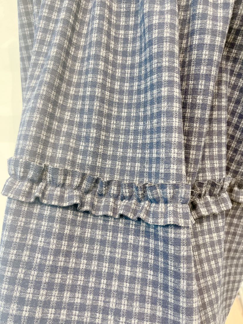 OVE東大門㊣直郵女裝新款人氣25秋冬推薦休閑半身裙中短裙格子OVE半身裙/中短裙